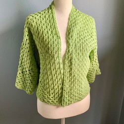 Lime Green Cardigan